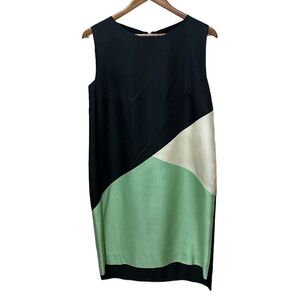 EUC - Les Copains Silk Shift Dress - size 46(US 10)